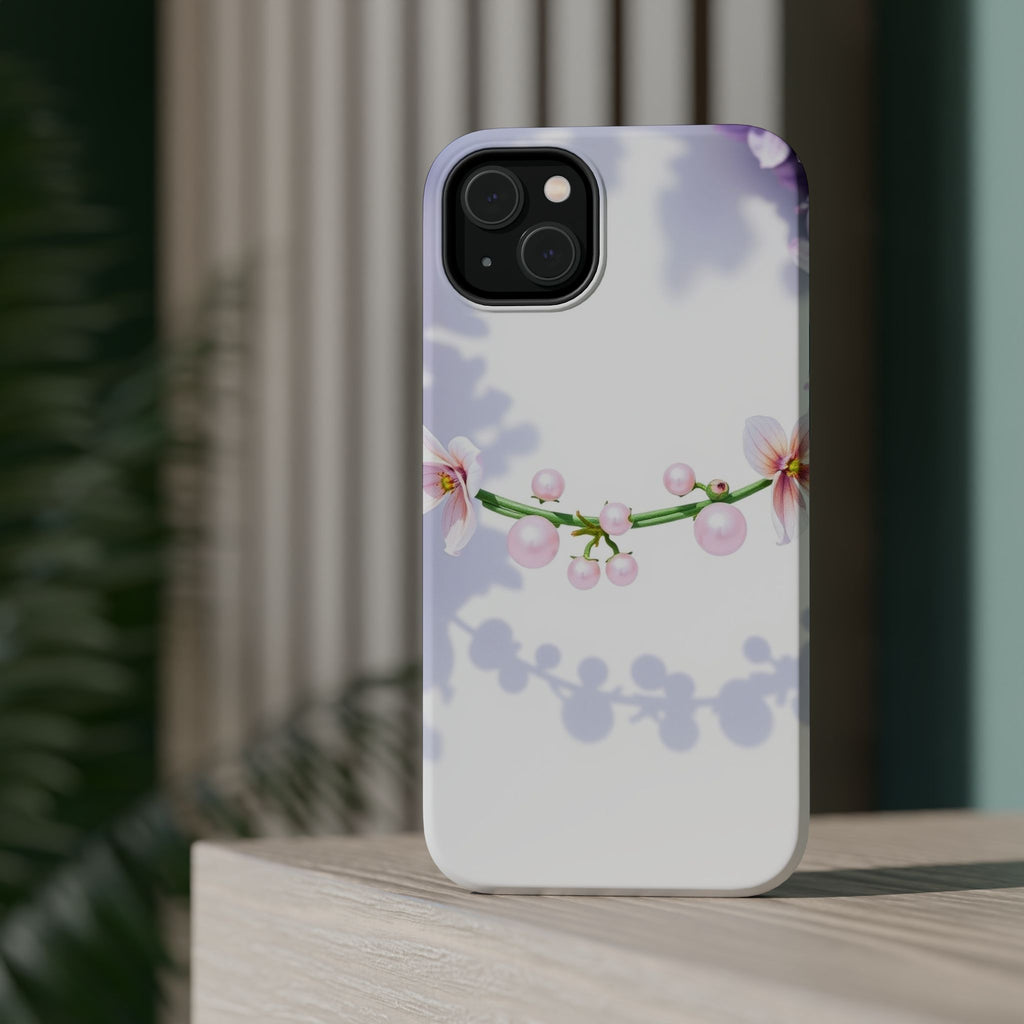 iPhone Vibrant Floral Crown Design Clean Minimal Snap Cas Slim Snap Case · iPhon