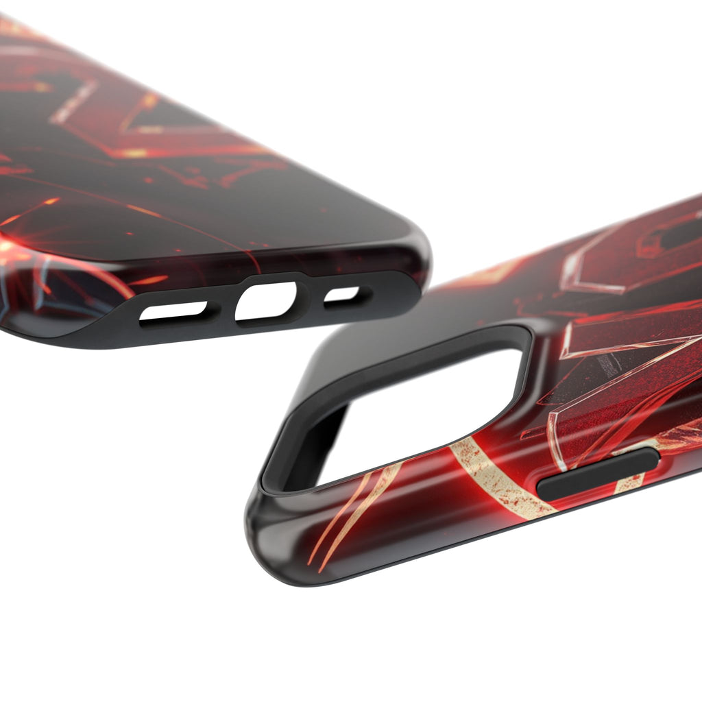 iPhone Y2K Holographic Bold Art Slim Everyday Designer Case · iPhone Case