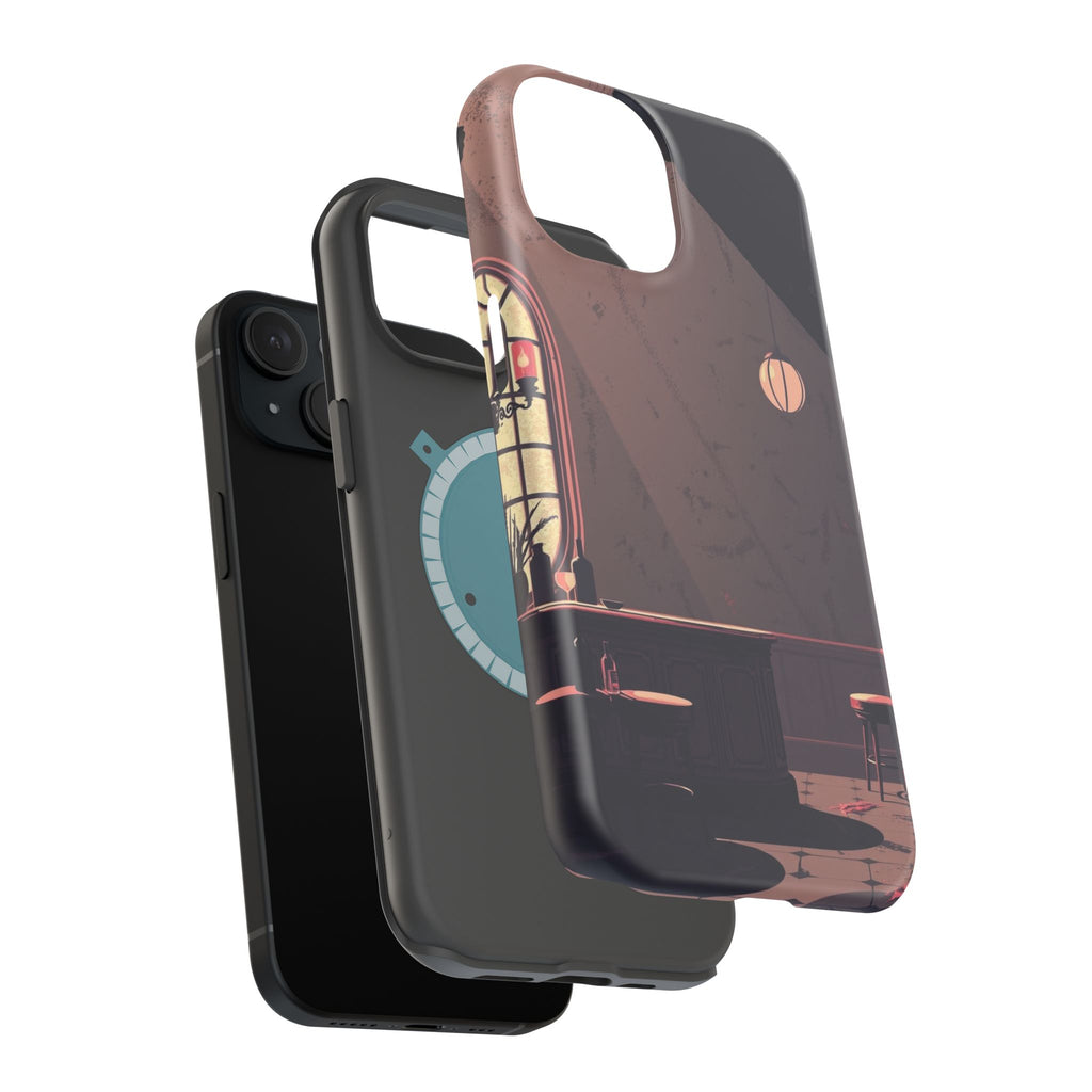 iPhone Speakeasy Dark Grunge Distressed Slim Everyday Designer Case · iPhone Cas