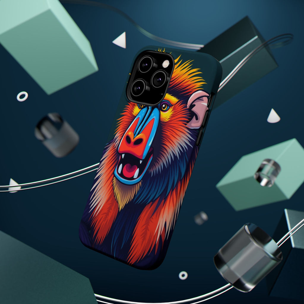 iPhone Mandrill Colorful Face Kids Fun iPhone Phone Case Gift Slim · iPhone Case