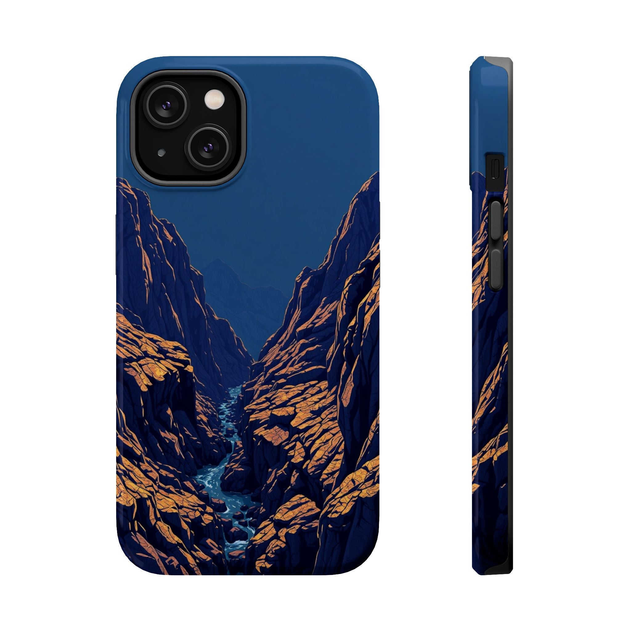 iPhone Indigo And Violet Rocky Coastline Slim Everyday iPhone Designer · iPhone