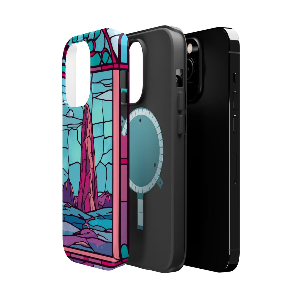 iPhone Tundra Expanse Stained Glass Slim Everyday Designer Case · iPhone Case