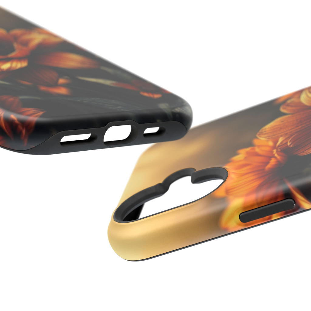 iPhone Radiant Floral Ombre Design Bold Modern Everyday Snap Case · iPhone Case