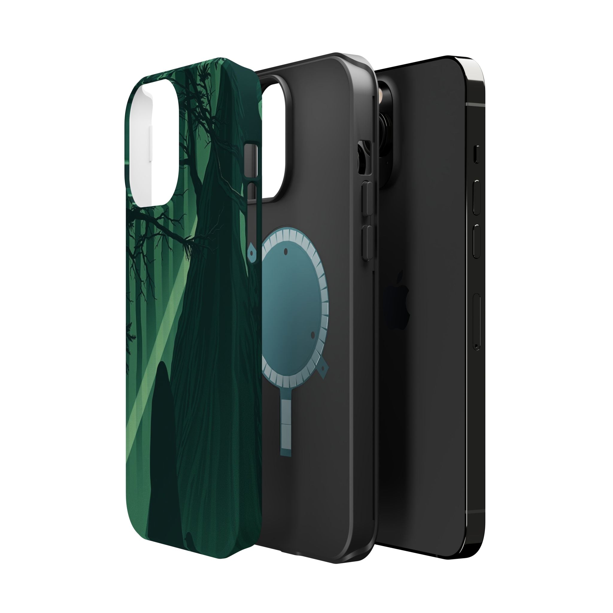 iPhone Sage And Ivory Dark Forest Spirits Slim Everyday Designer Case · iPhone C