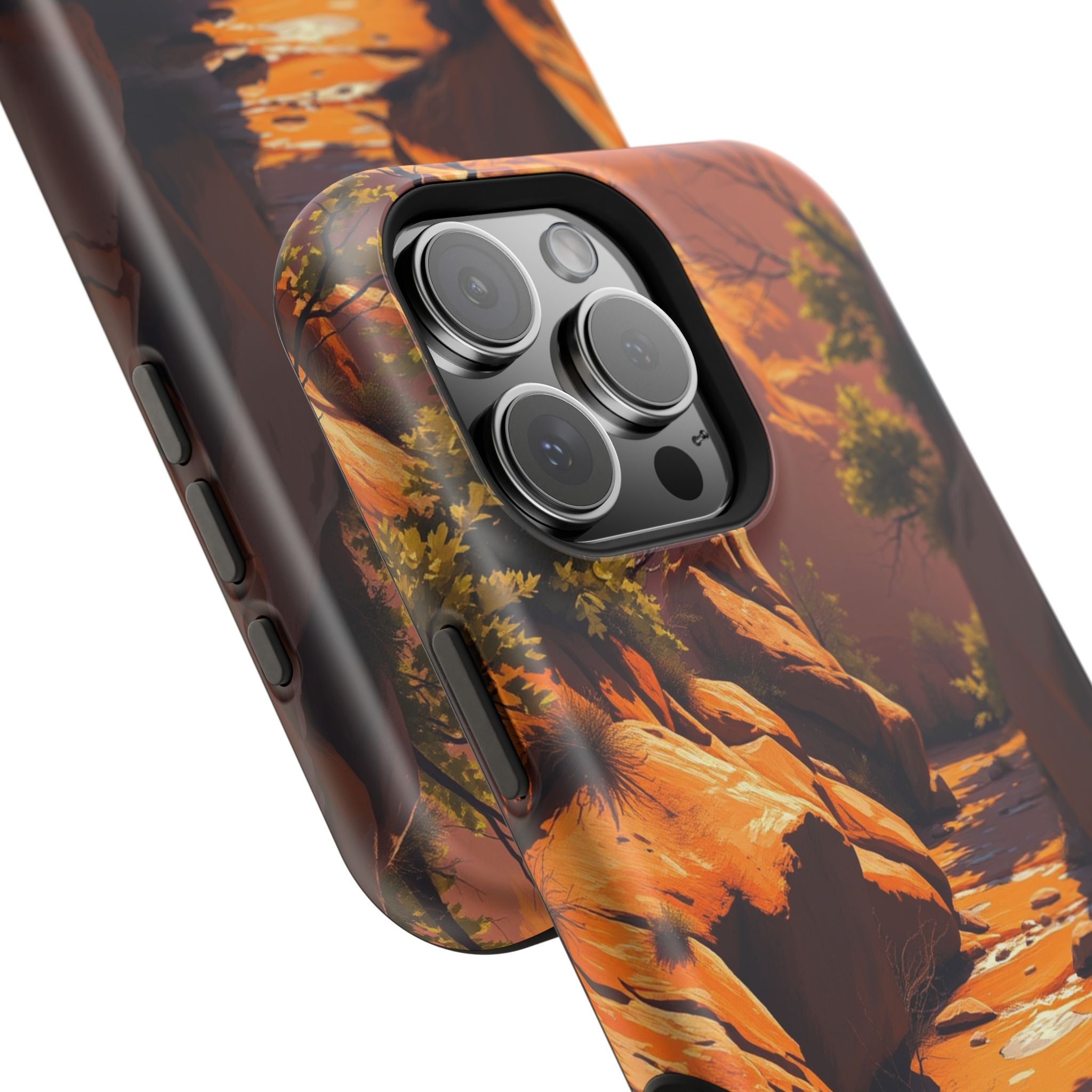 iPhone Spring Creek Bold Art Slim Everyday Designer Case · iPhone Case