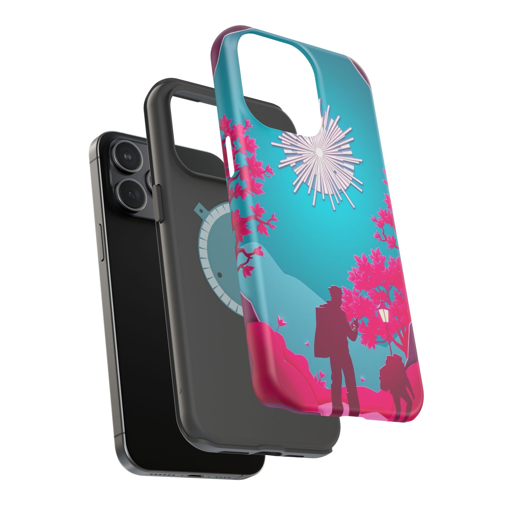 iPhone Bud Burst Paper Cut Art Slim Everyday Designer Case · iPhone Case