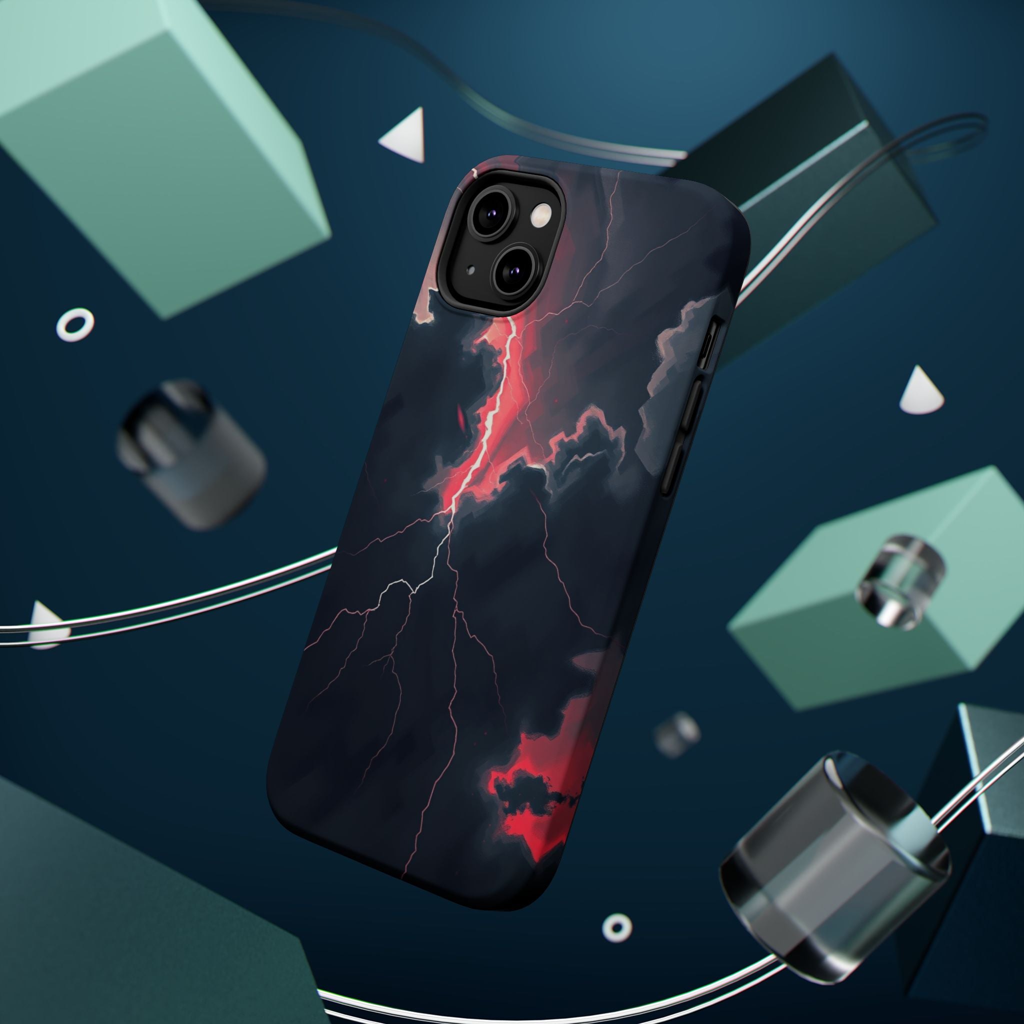 iPhone Thunderstorm Sky Mystic Art Bold Modern Everyday Snap Case · iPhone Case