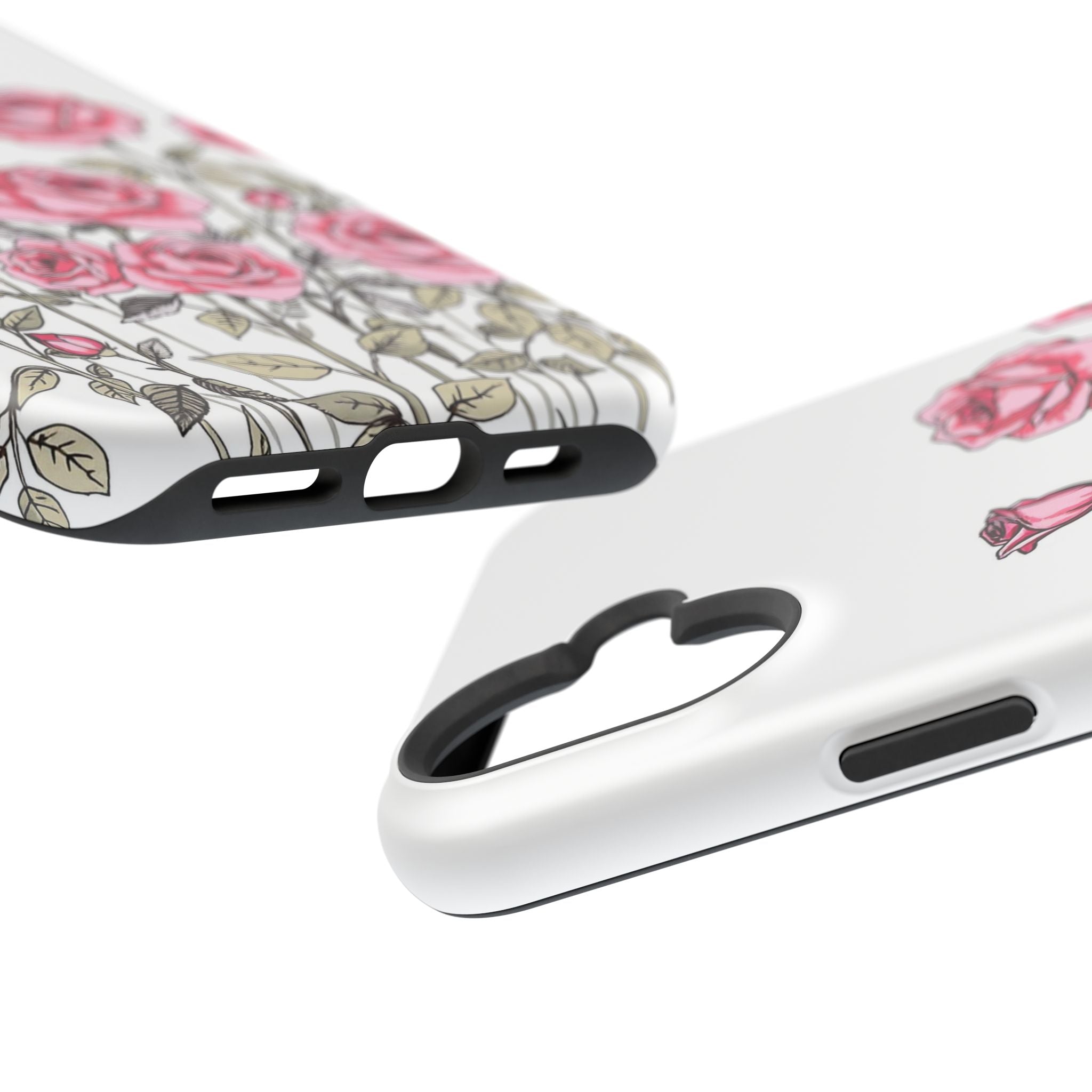 iPhone Rose Garden Hand-Drawn Sketch Slim Everyday Designer Case · iPhone Case