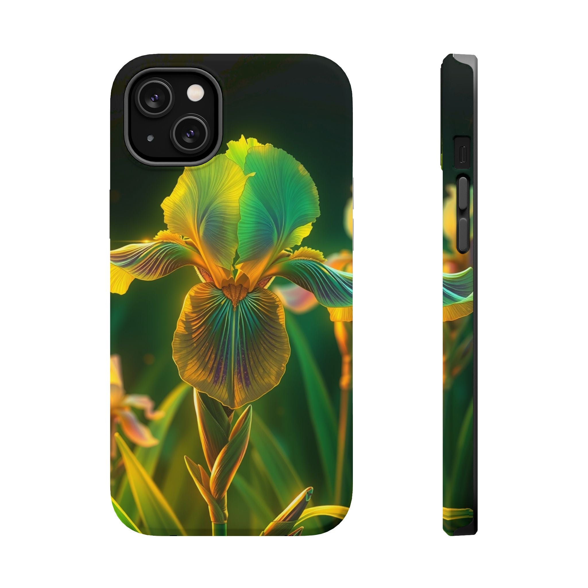 iPhone Iris Garden Bold Art Slim Everyday Designer Case · iPhone Case Quiet Mood