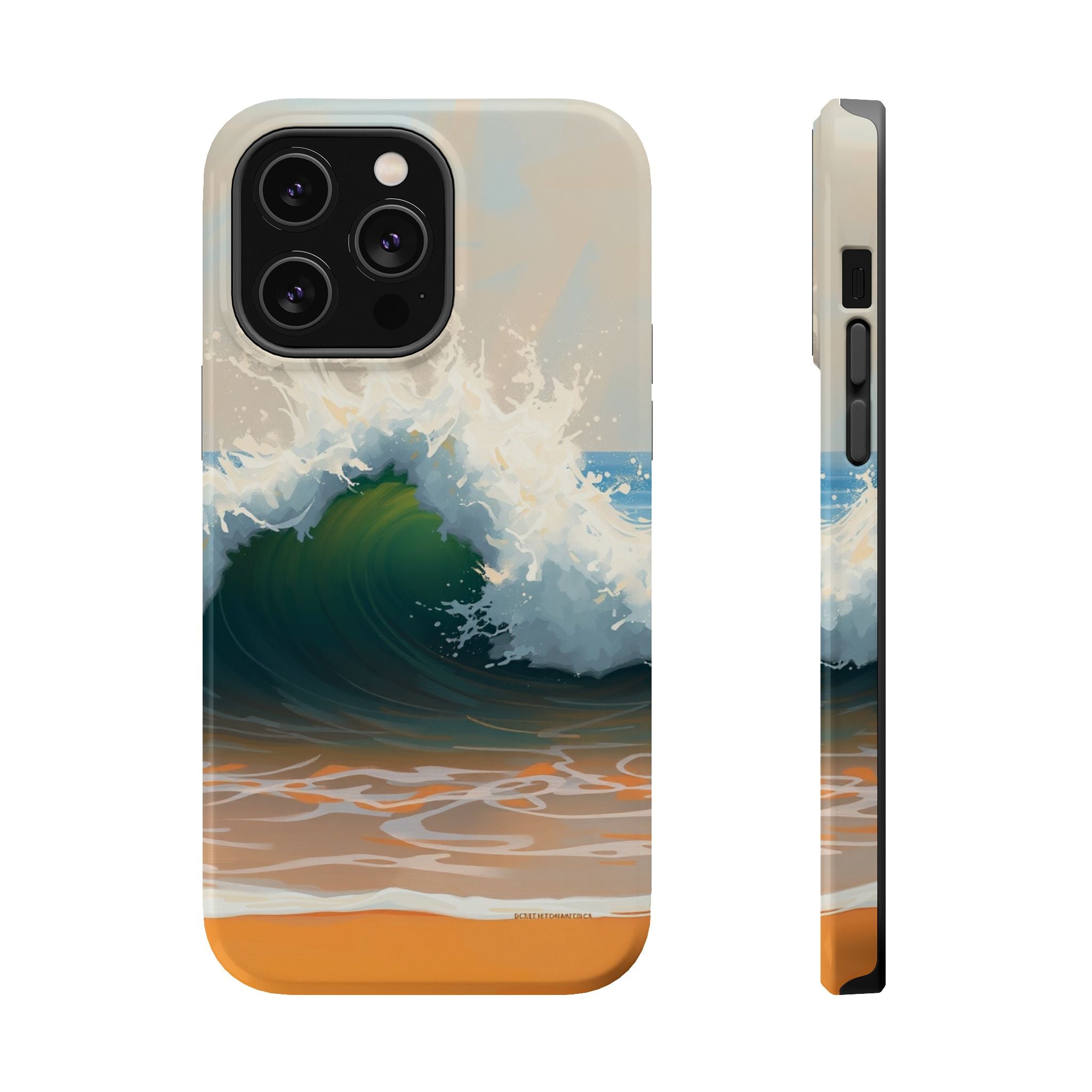 iPhone Radiant Ocean Wave Crash Design Slim Everyday Designer Case · iPhone Case
