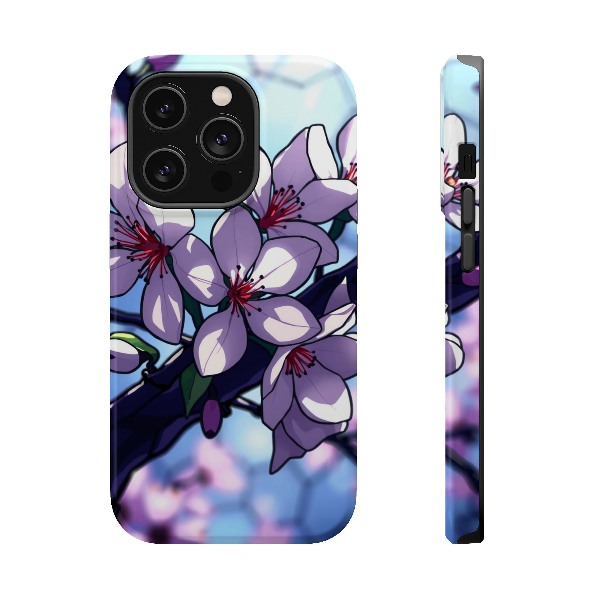 iPhone Dreamy Cherry Blossom Design Slim Everyday Designer Case · iPhone Case