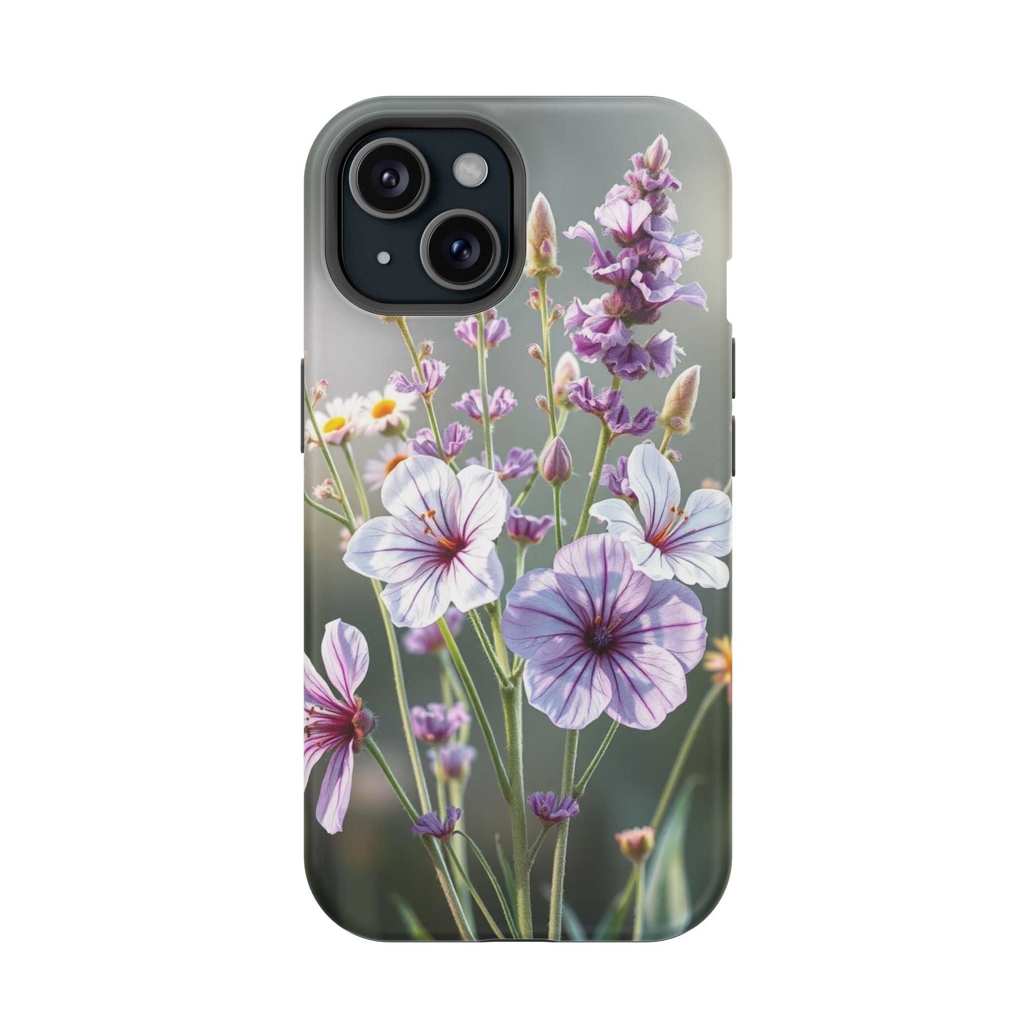 iPhone Wildflower Bunch Enchanted Art Slim Everyday Designer Case · iPhone Case