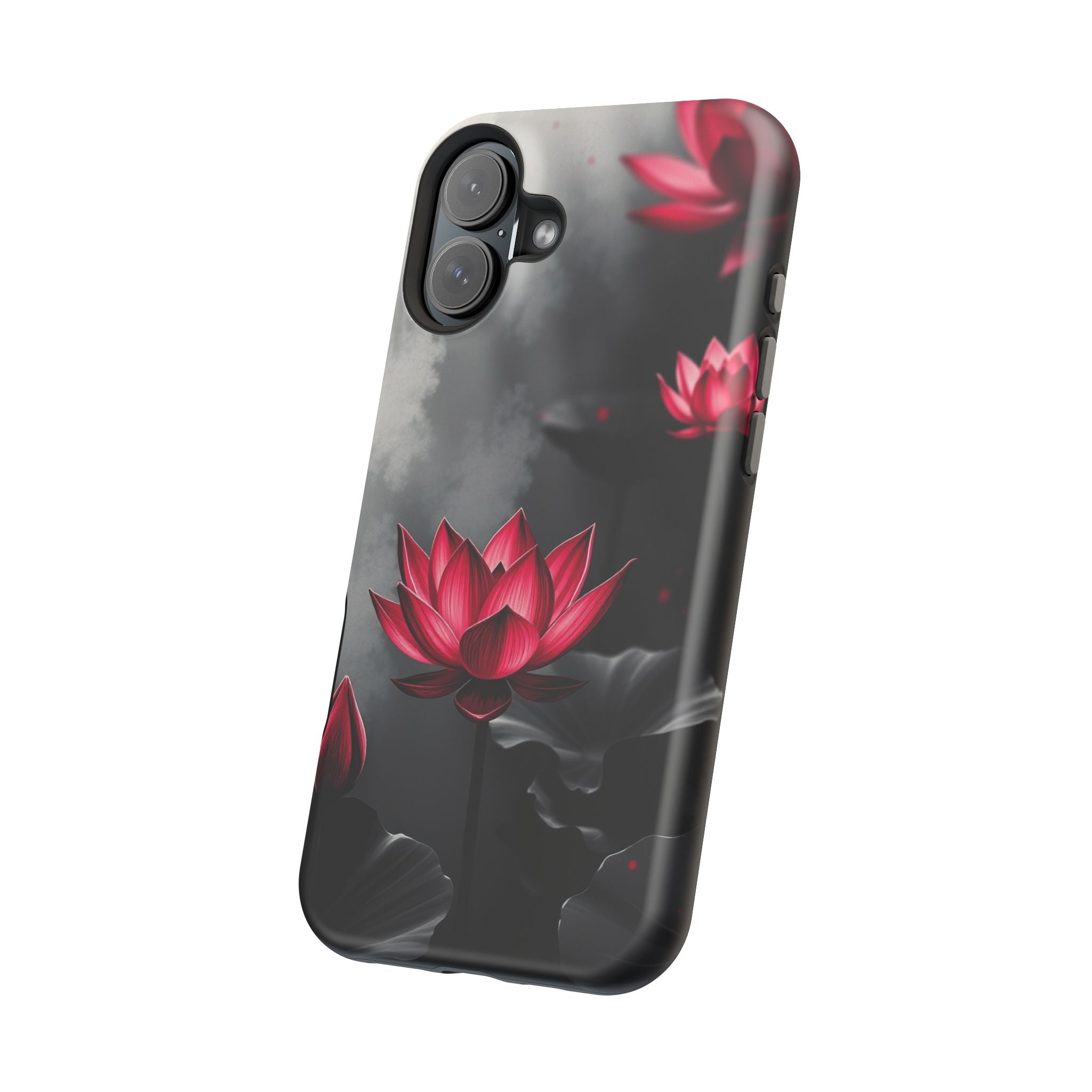 iPhone Lotus Pond Mystic Art 15 Slim Everyday Designer Case · iPhone Case
