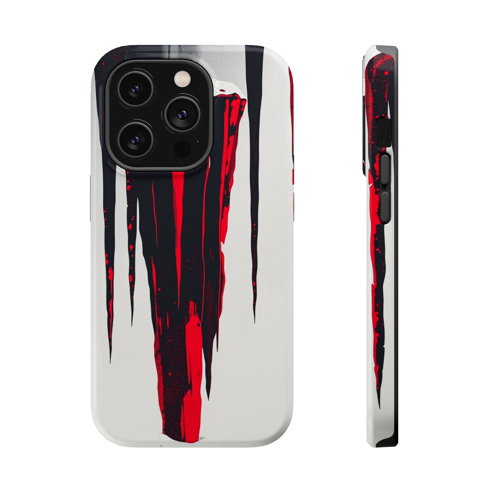 iPhone Black And Crimson Icicle Formation Slim iPhone 15 Everyday · iPhone Case