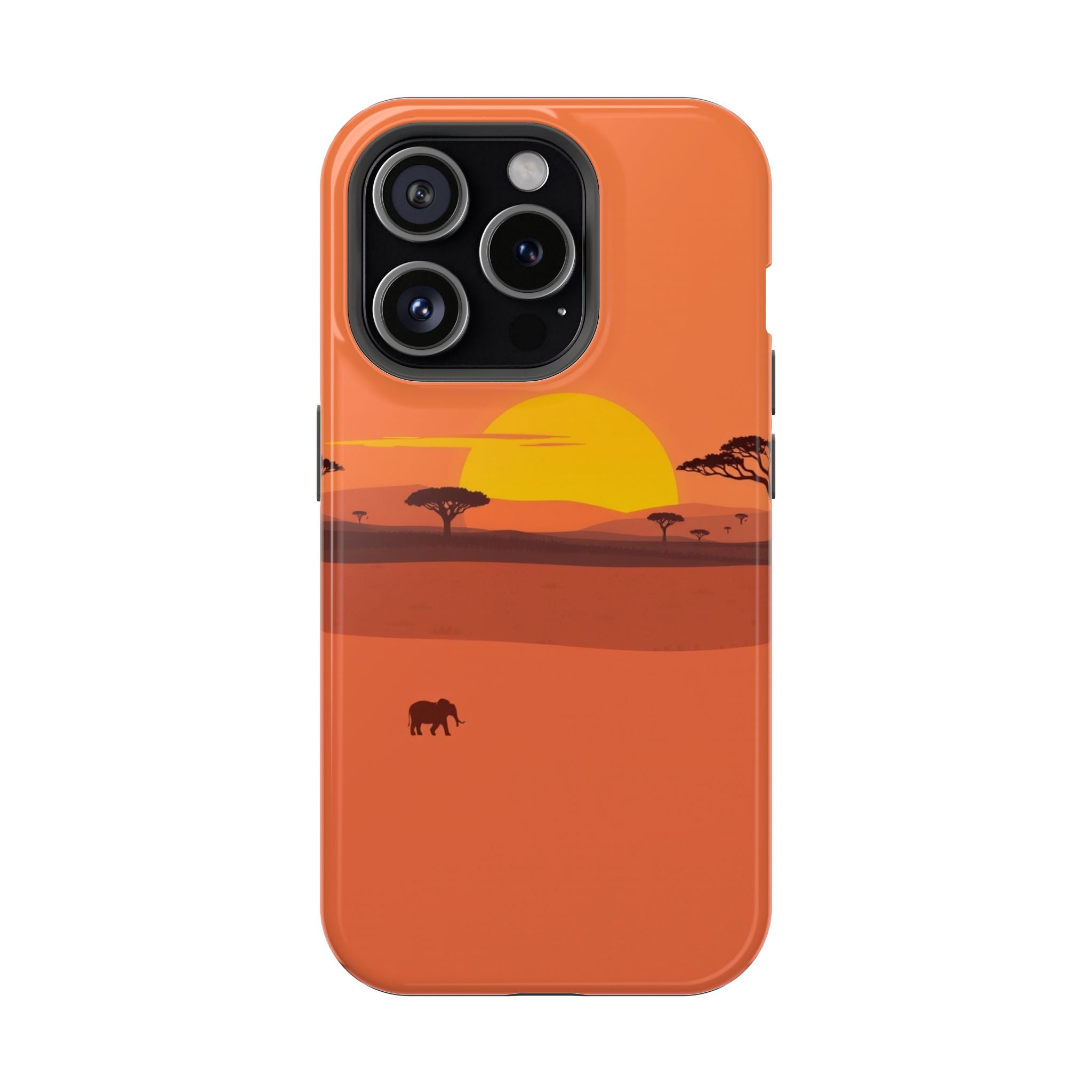 iPhone Sunset Amber And Peach Savanna Horizon Slim iPhone Everyday · iPhone Case