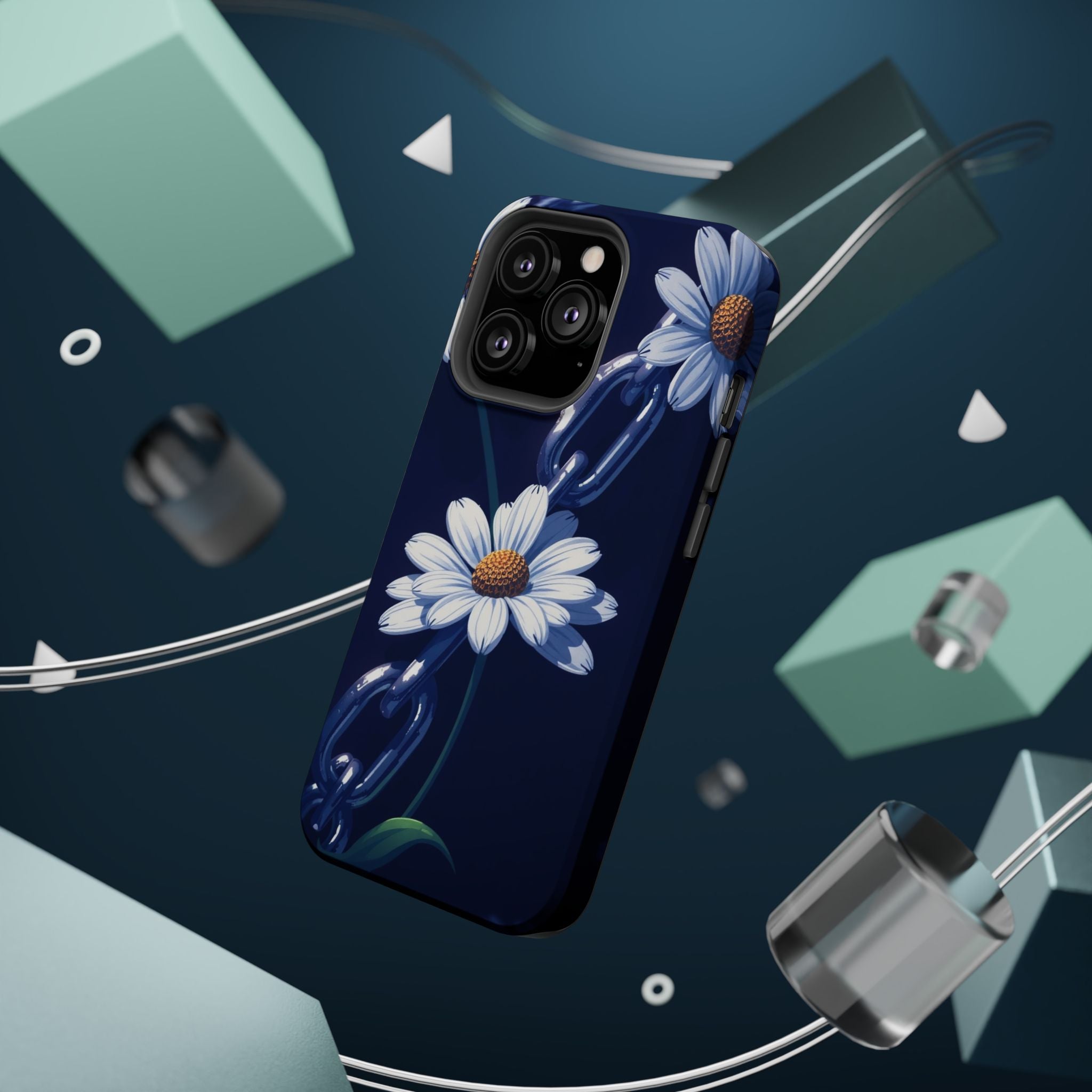 iPhone Daisy Chain Enchanted Art Bold Modern Everyday Snap Case · iPhone Case