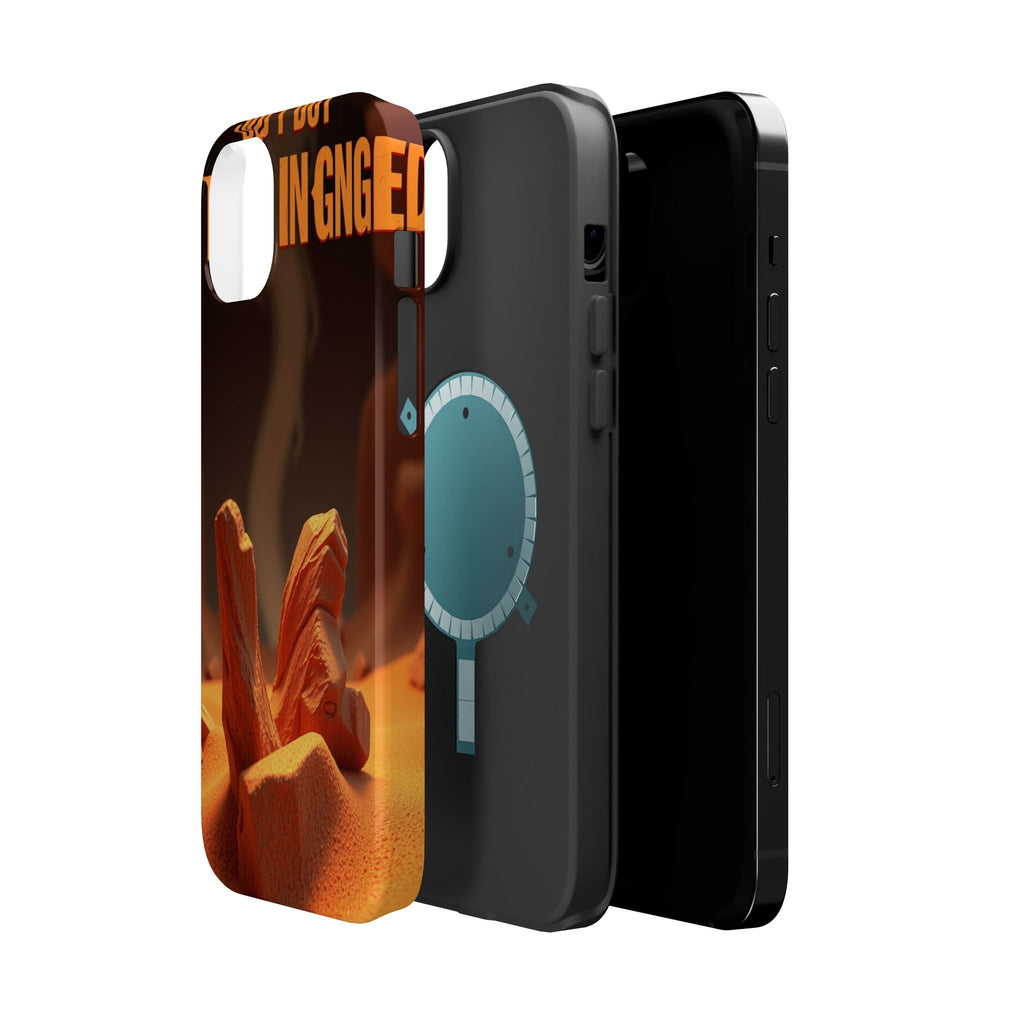 iPhone Earthy Soft but Unhinged Design Slim Everyday Designer Case · iPhone Case