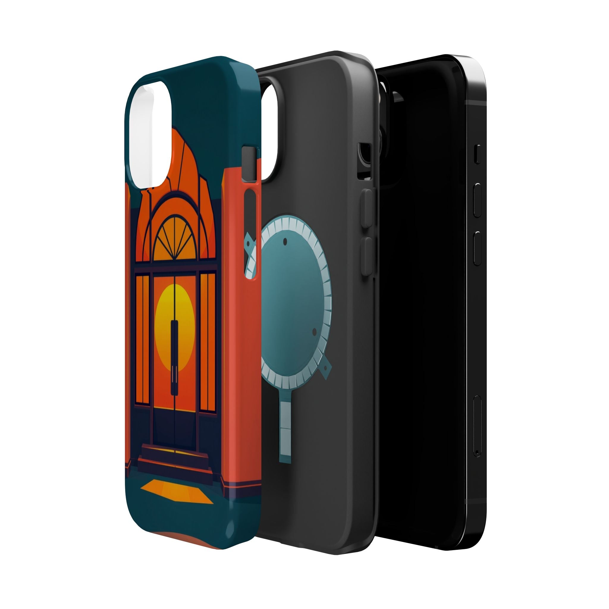iPhone Art Deco Geometry Enchanted Bold Modern Everyday Snap Case · iPhone Case
