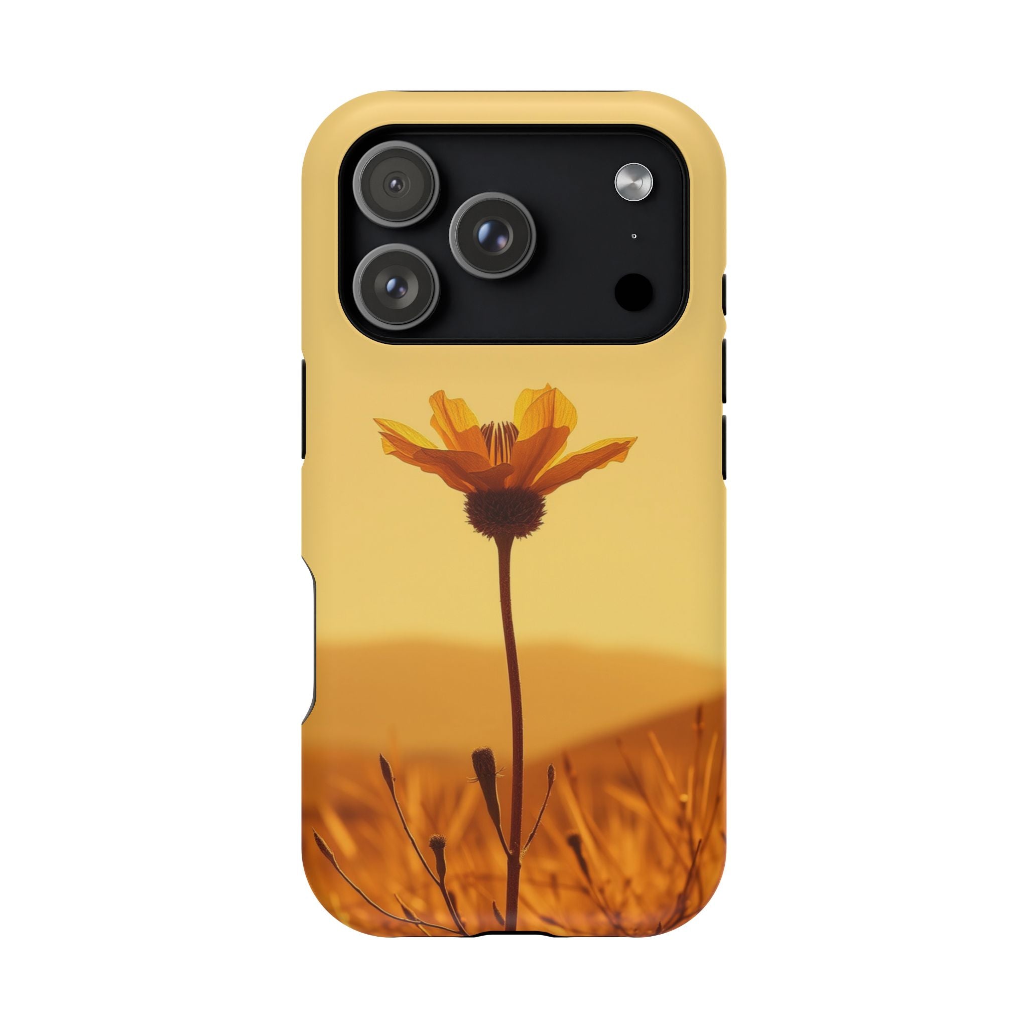 iPhone Desert Flower Cinematic Art Bold Modern Everyday Snap Case · iPhone Case