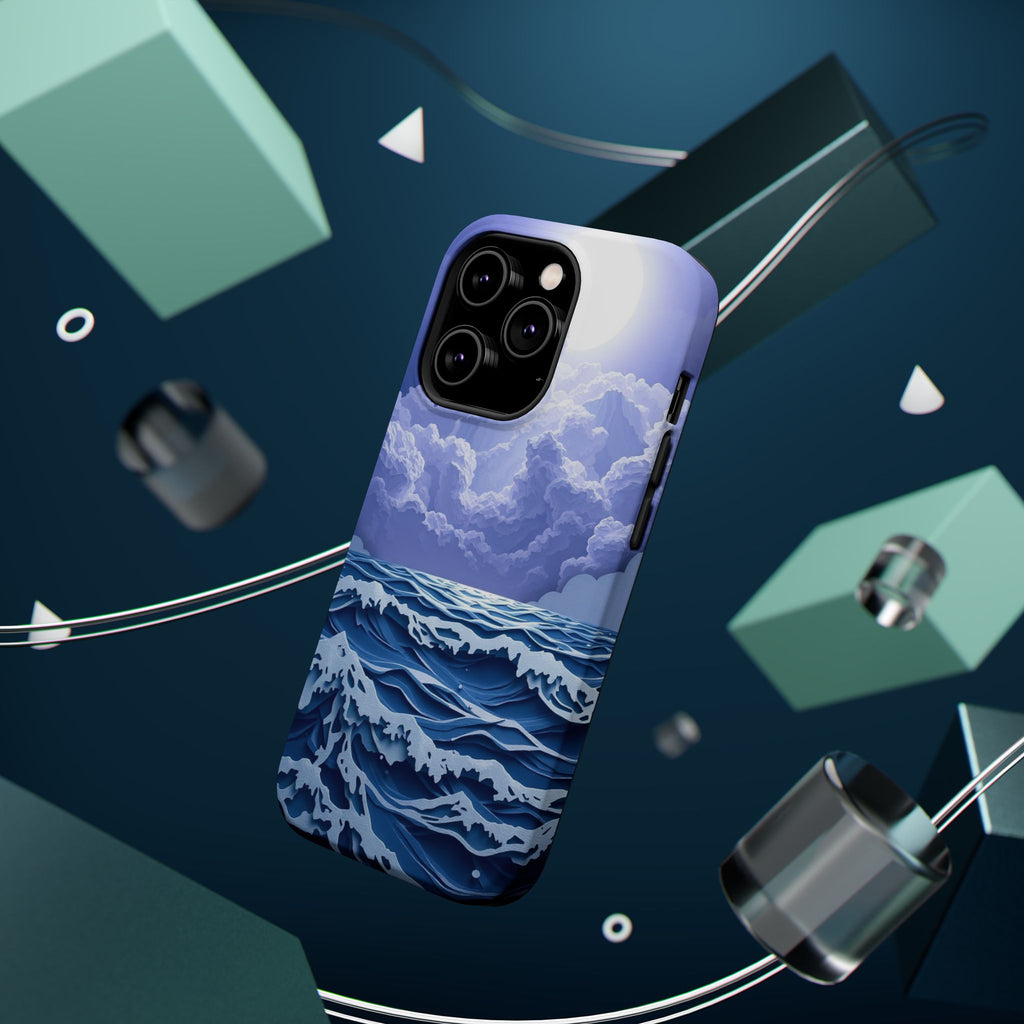 iPhone Storm at Sea Enchanted Art Bold Modern Everyday Snap Case · iPhone Case