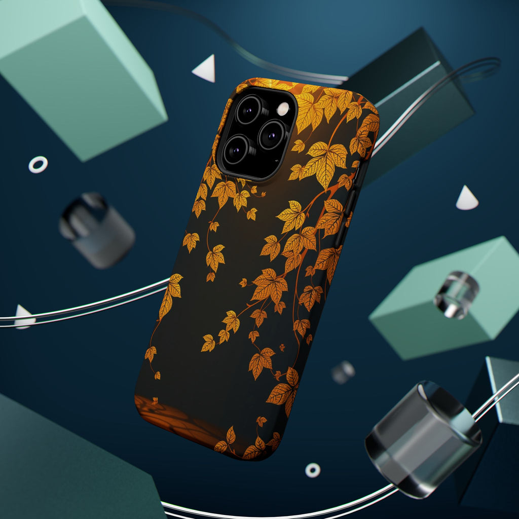 iPhone Mustard And Rust Art Nouveau Vine Slim Everyday iPhone 14 · iPhone Case