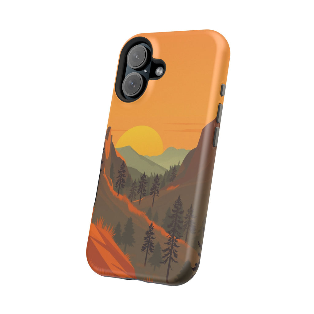 iPhone Pine Ridge Earthy Design Slim Everyday Designer Case · iPhone Case