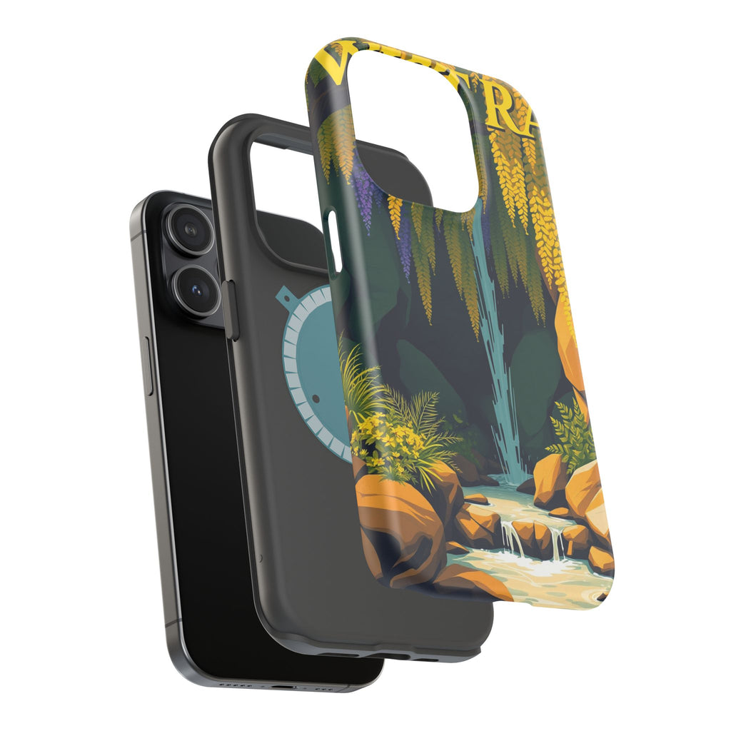 iPhone Wisteria Cascade Vintage Retro Poster Slim iPhone Everyday · iPhone Case