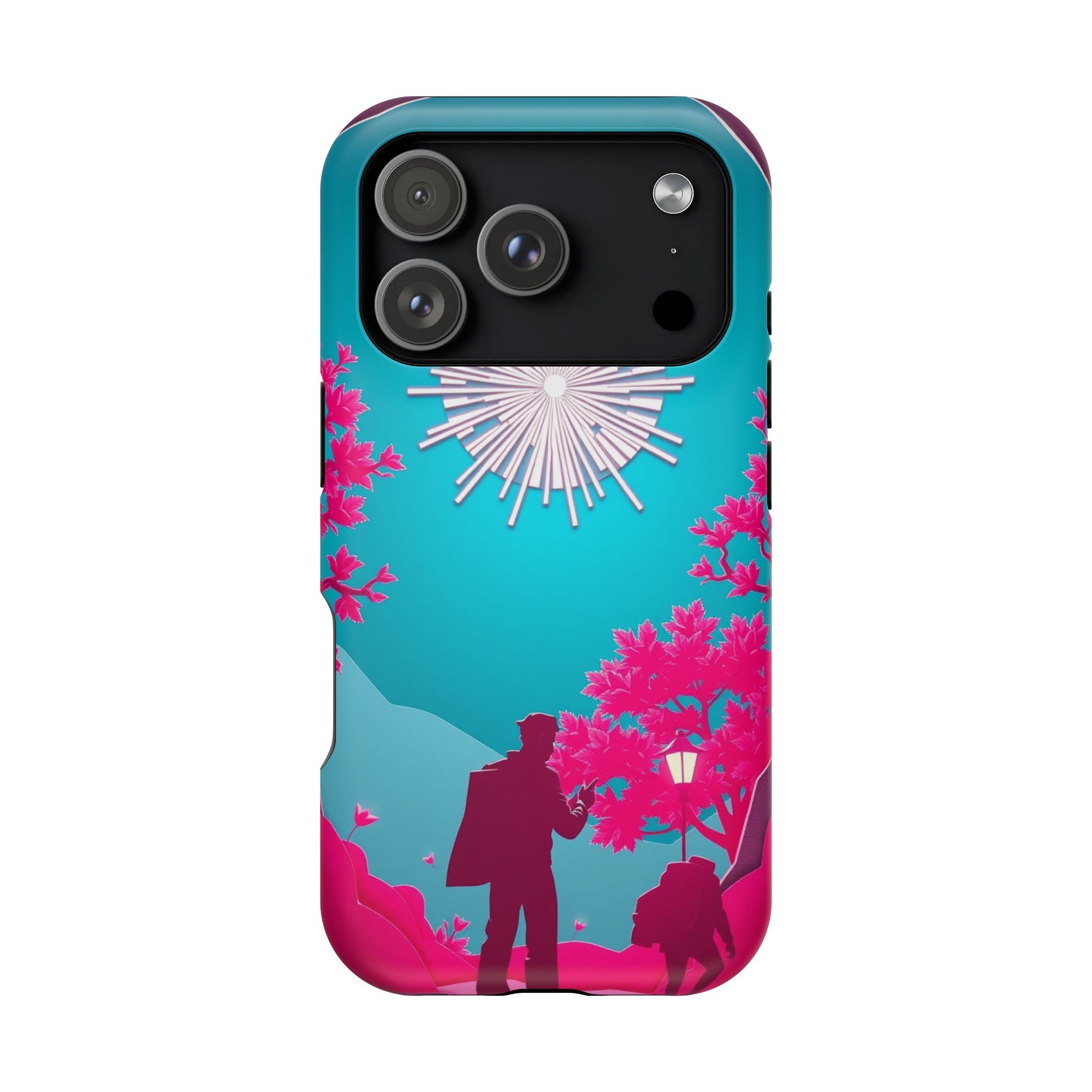 iPhone Bud Burst Paper Cut Art Slim Everyday Designer Case · iPhone Case