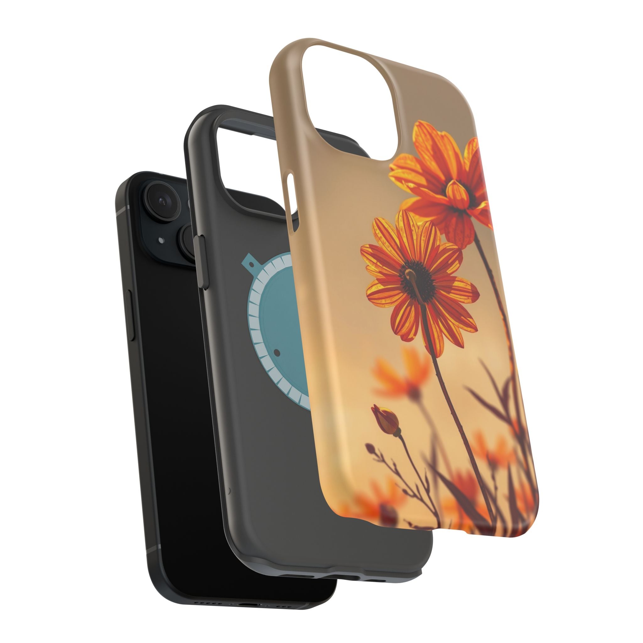 iPhone Floral Dark Academia Dreamy Design Slim Snap Case · iPhone Case