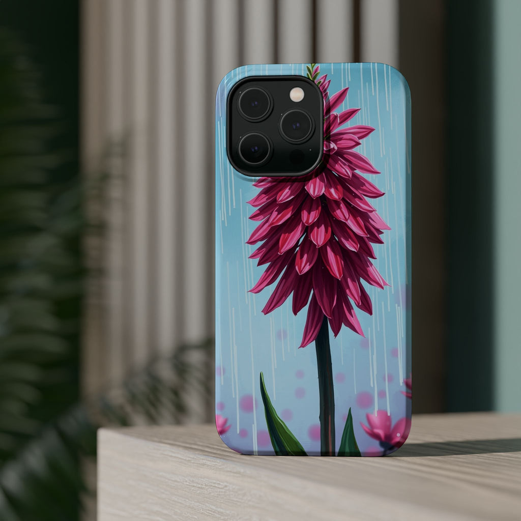 iPhone Cyan And Magenta Spring Shower Bloom Slim iPhone Everyday · iPhone Case