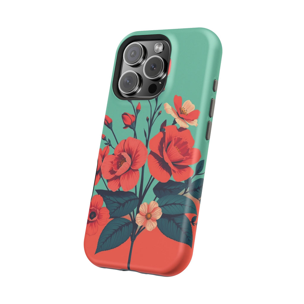 iPhone Pin-up Floral Cinematic Art Bold Modern Everyday Snap Case · iPhone Case