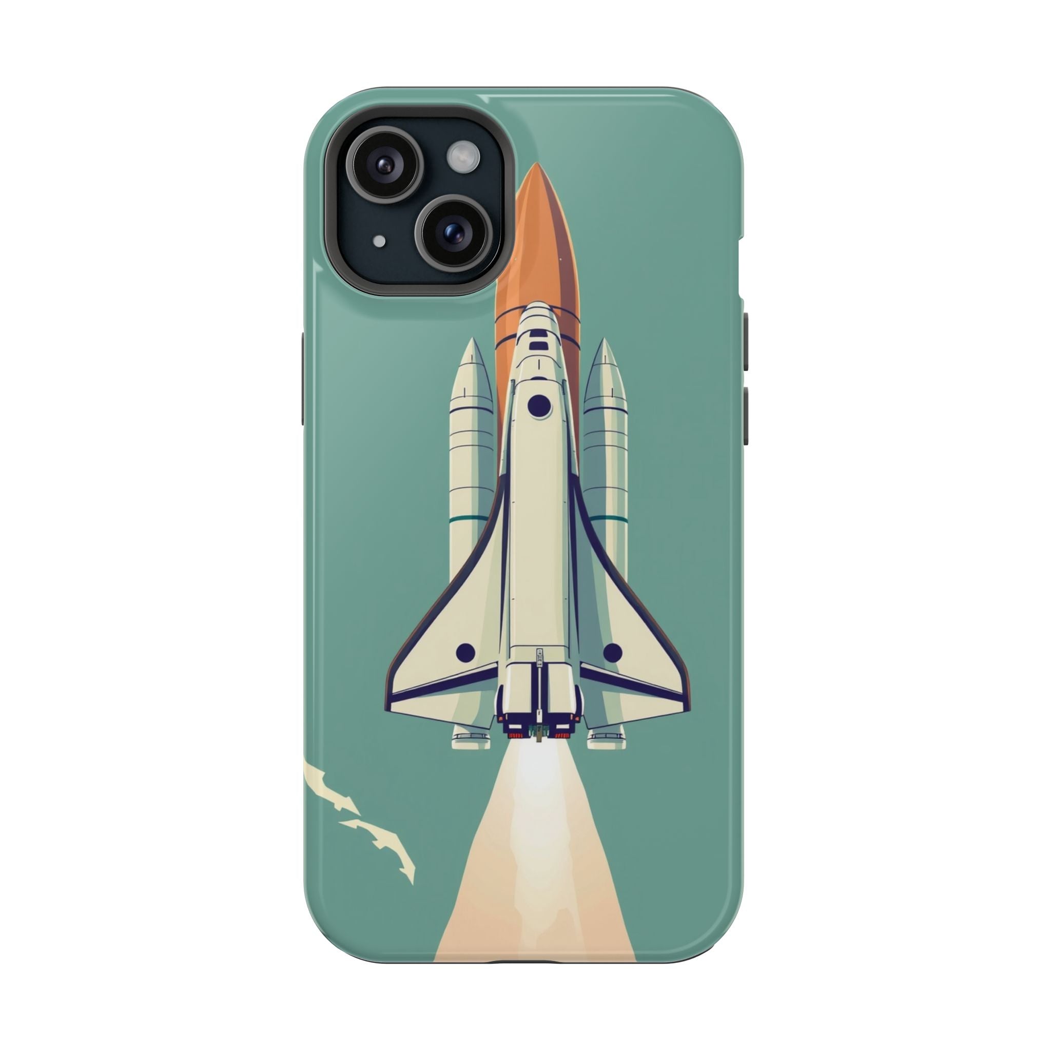 iPhone Retro Space Shuttle Cinematic Art Slim Everyday Designer Case · iPhone Ca
