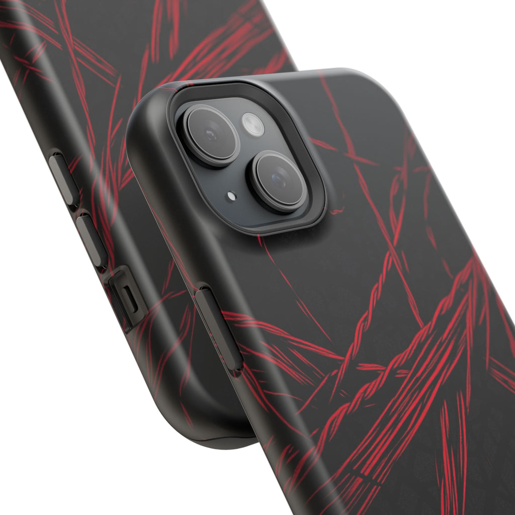 iPhone Thread Pattern Electric Art Bold Modern Everyday Snap Case · iPhone Case