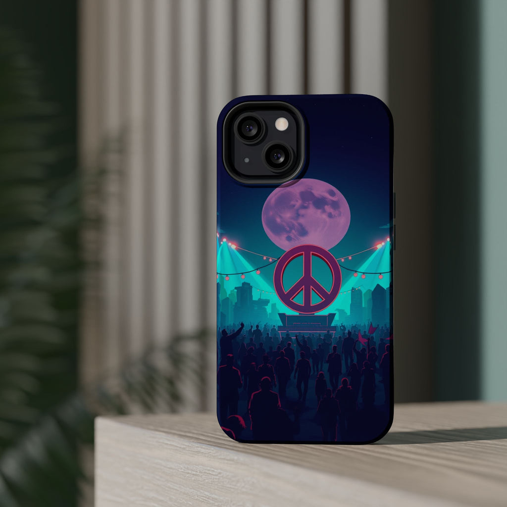 iPhone Woodstock Peace Mystic Art Bold Modern Everyday Snap Case · iPhone Case