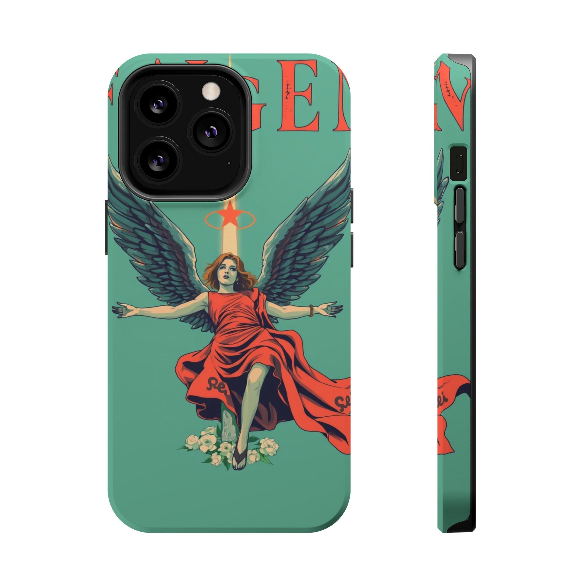 iPhone Radiant Fallen Angel Design Bold Modern Everyday Snap Case · iPhone Case