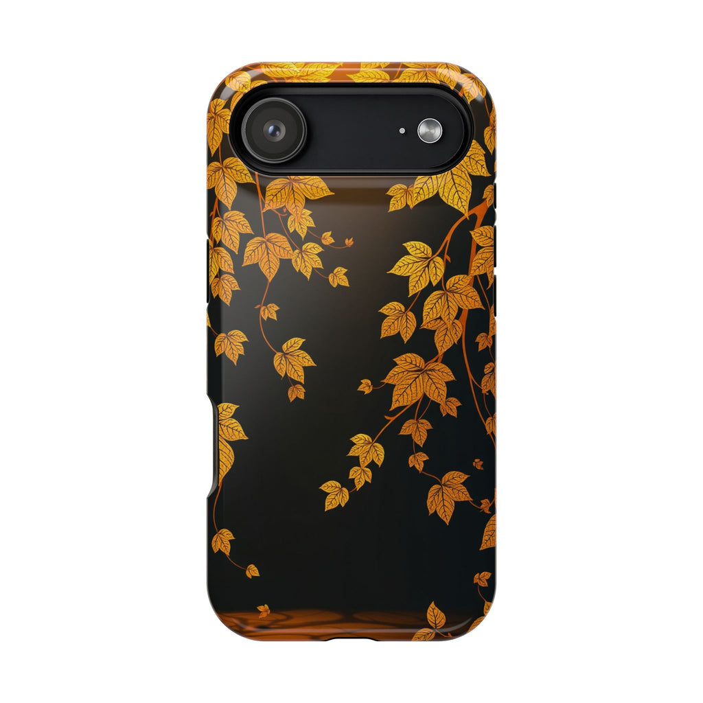 iPhone Mustard And Rust Art Nouveau Vine Slim Everyday iPhone 14 · iPhone Case