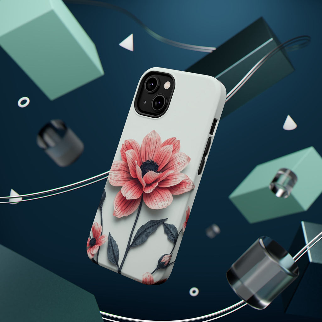 iPhone Dreamy Floral Ink Wash Design Slim Everyday iPhone 12 Designer · iPhone C
