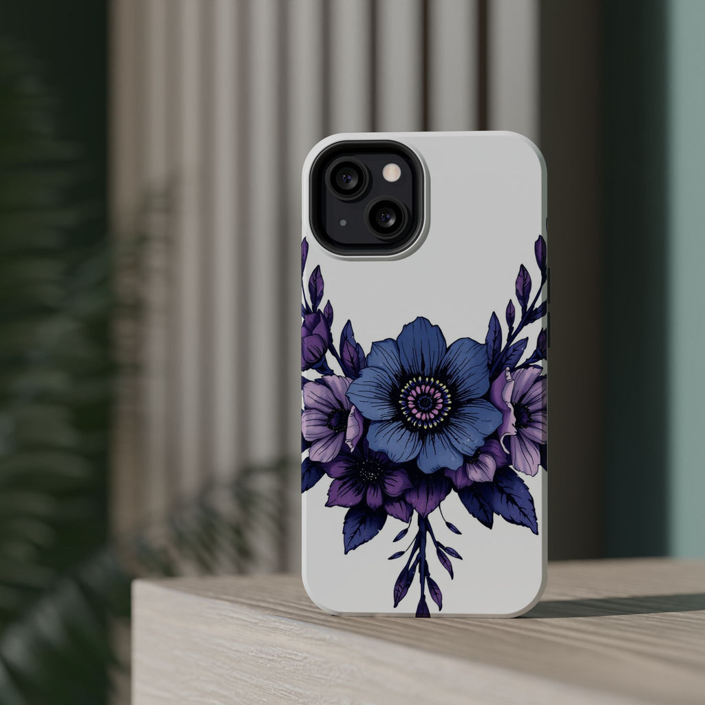 iPhone Floral Crown Grunge Distressed Slim Everyday Designer Case · iPhone Case