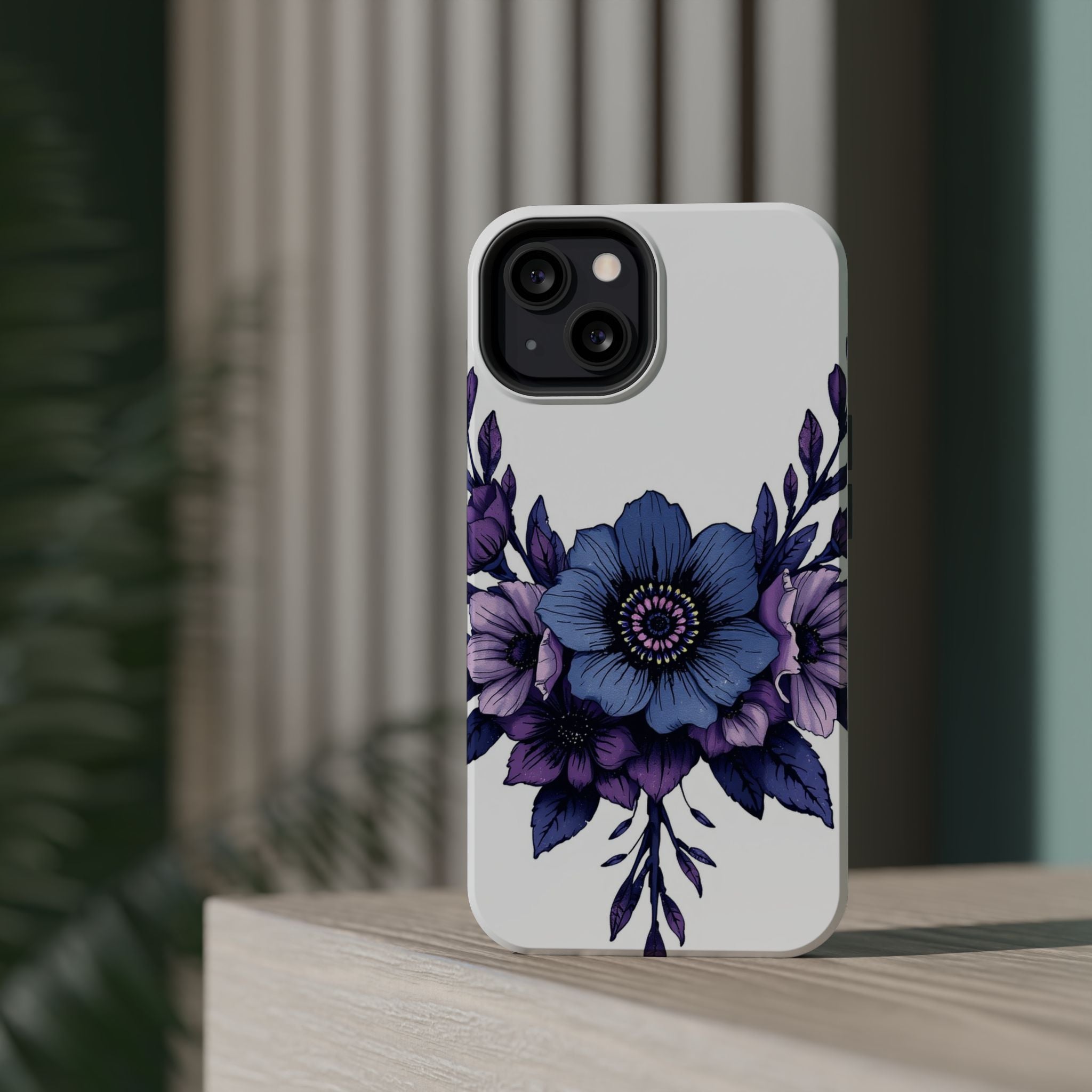 iPhone Floral Crown Grunge Distressed Slim Everyday Designer Case · iPhone Case