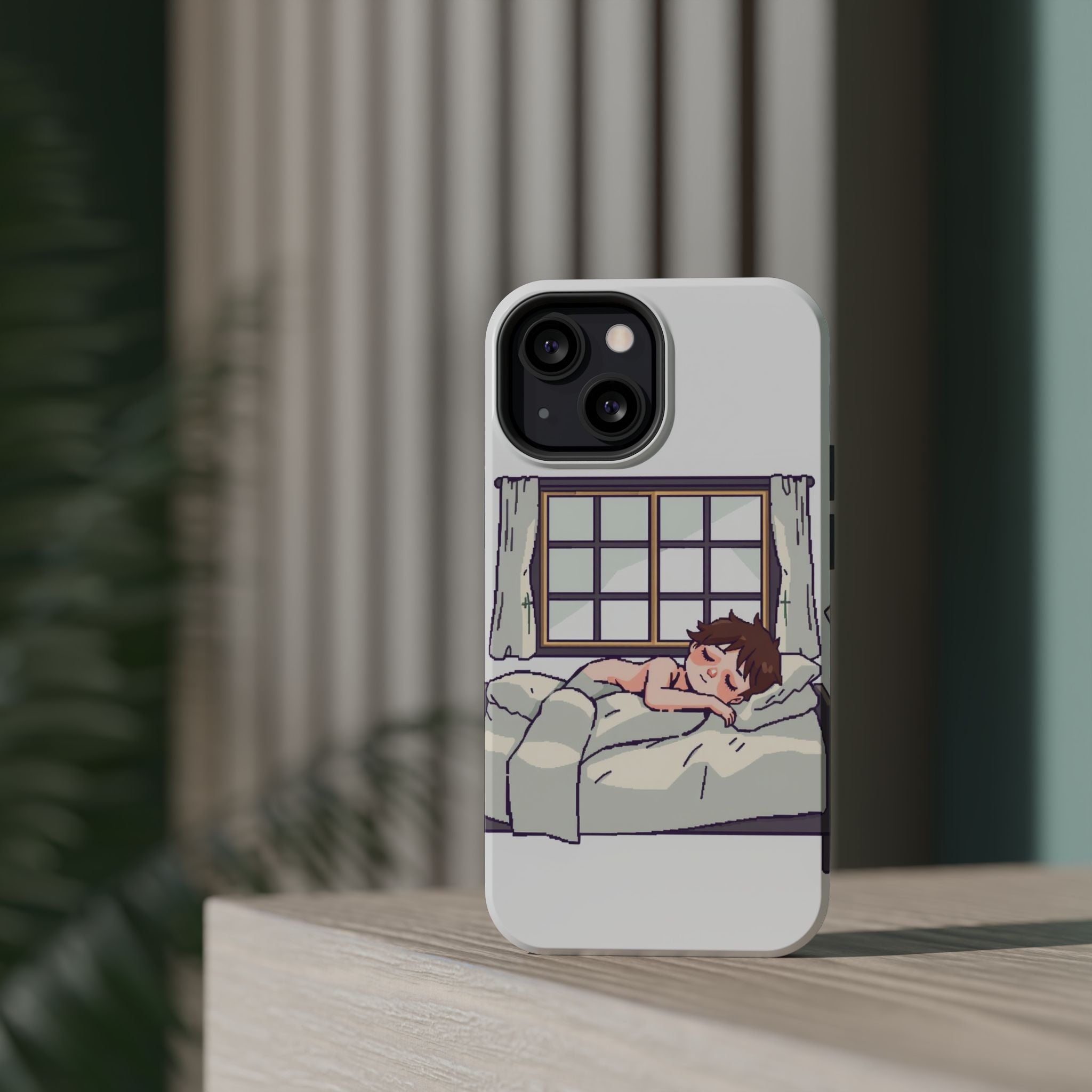 iPhone Do Not Disturb: Napping Bold Art Slim Everyday Designer Case · iPhone Cas