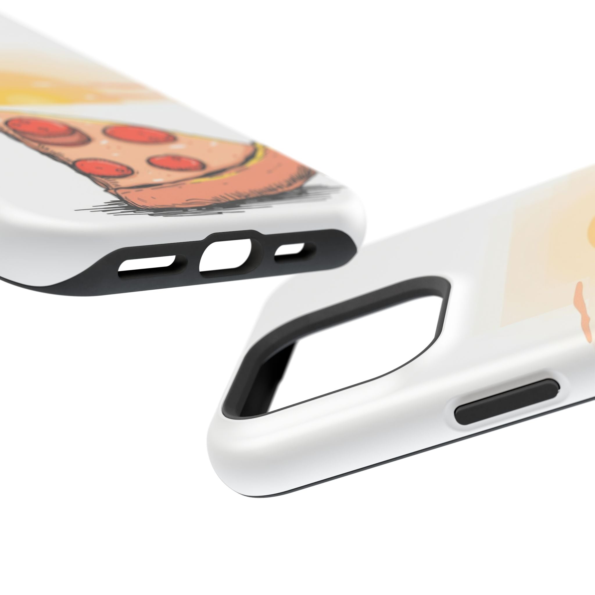 iPhone Earthy Pizza Slice Sunset Design Slim Everyday Designer Case · iPhone Cas