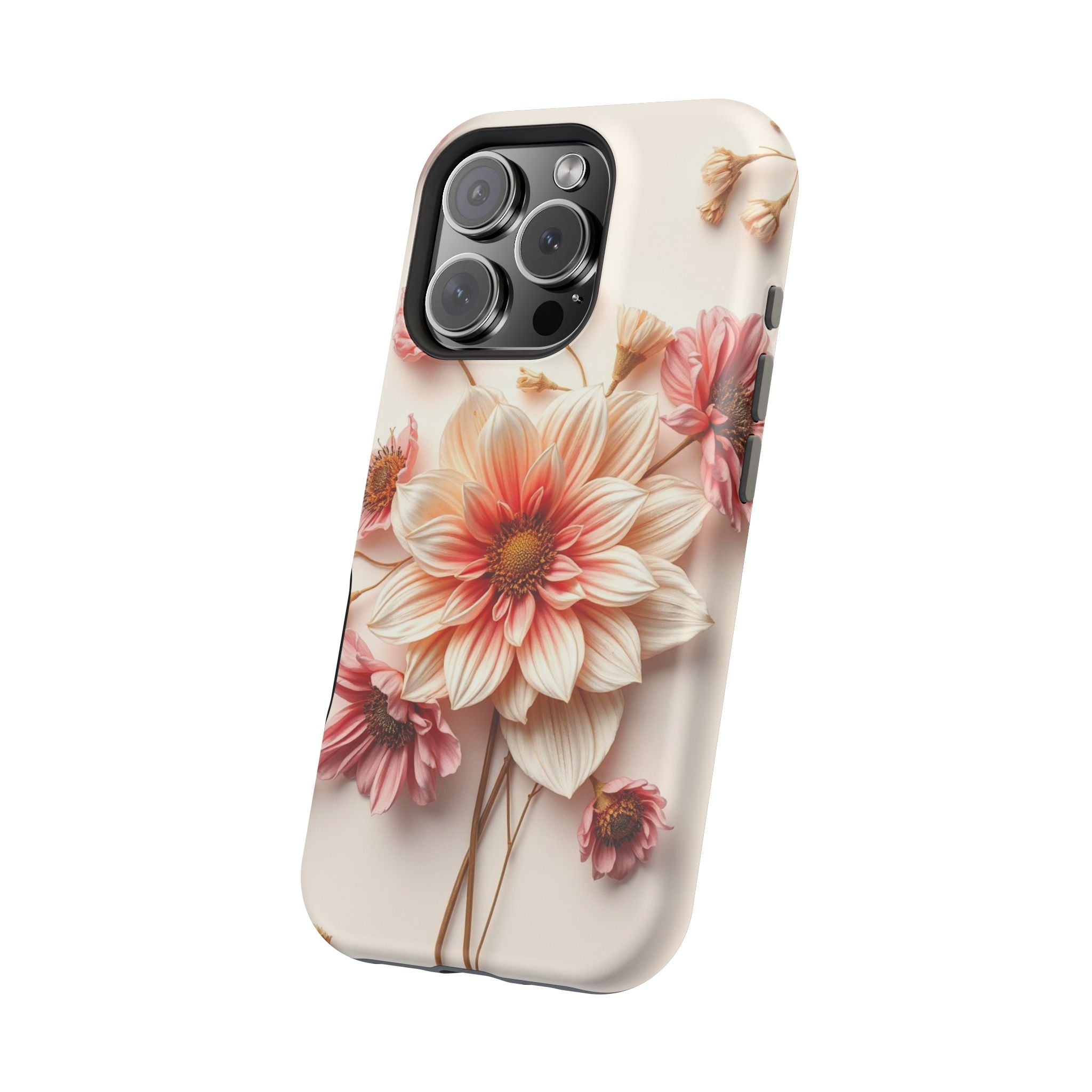 iPhone Dried Flower Flat Lay Enchanted Art Slim iPhone Everyday · iPhone Case