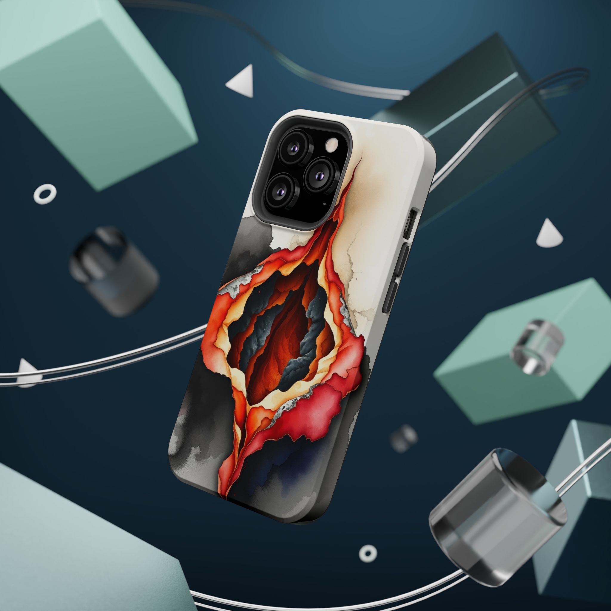 iPhone Chromatic Aberration Bold Art Slim Everyday Designer Case · iPhone Case