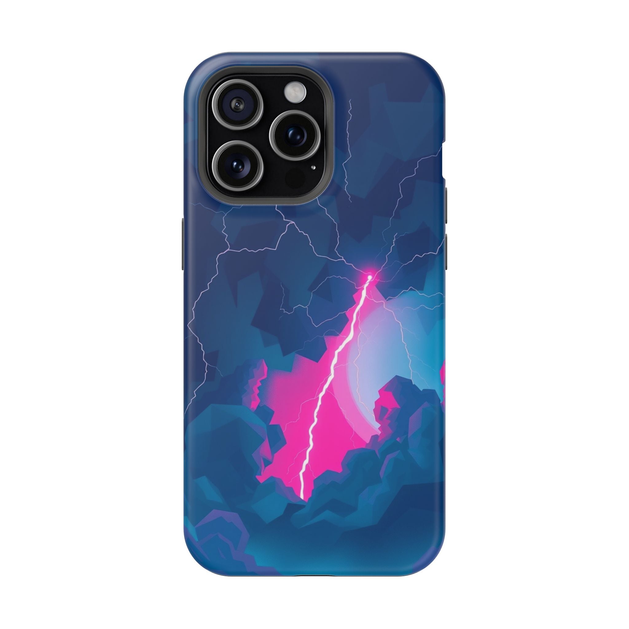 iPhone Thunderstorm Sky Abstract Geometric Slim iPhone Everyday · iPhone Case