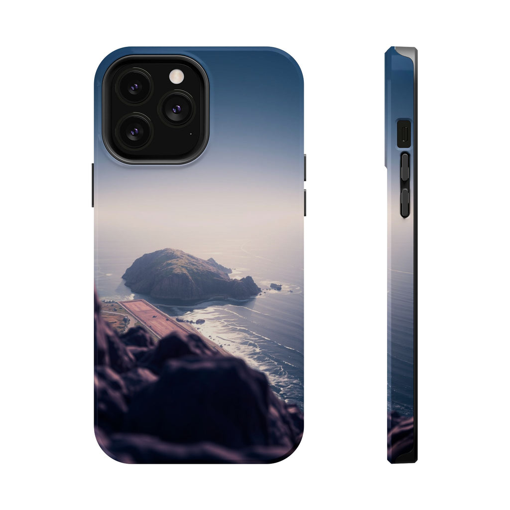 iPhone Shoreline Aerial Enchanted Art Slim Everyday Designer Case · iPhone Case