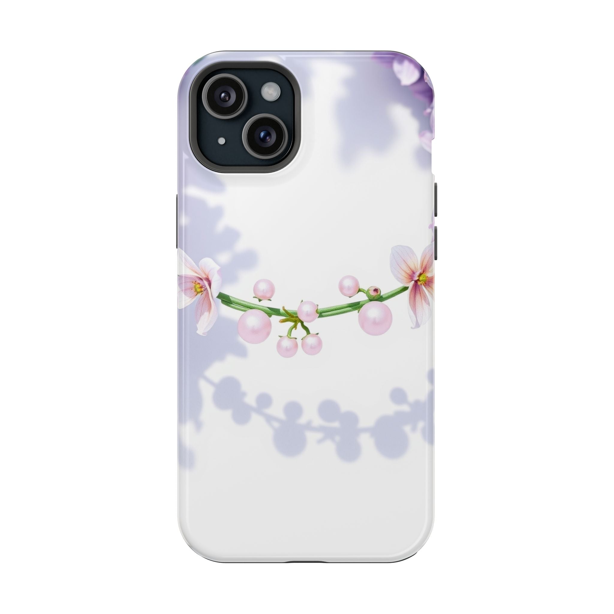 iPhone Vibrant Floral Crown Design Clean Minimal Snap Cas Slim Snap Case · iPhon