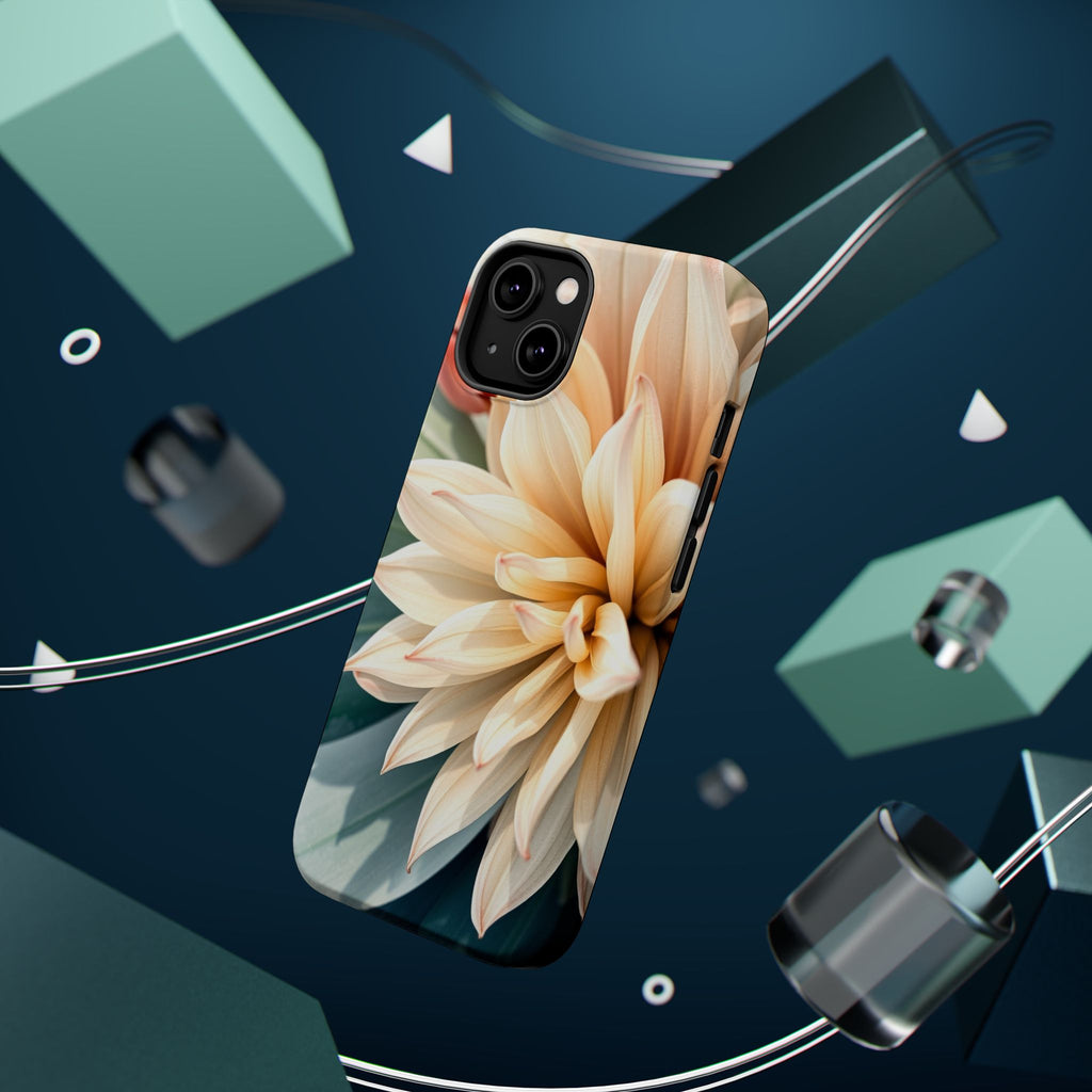 iPhone Neon Floral Radiant Design Clean Minimal Snap Case · iPhone Case