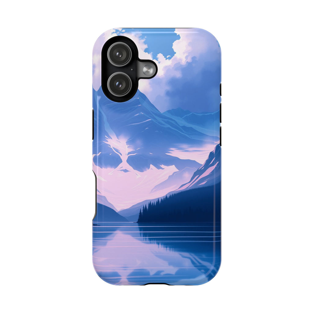 iPhone Glacier Lake Dreamy Ethereal Slim Everyday Designer Case · iPhone Case