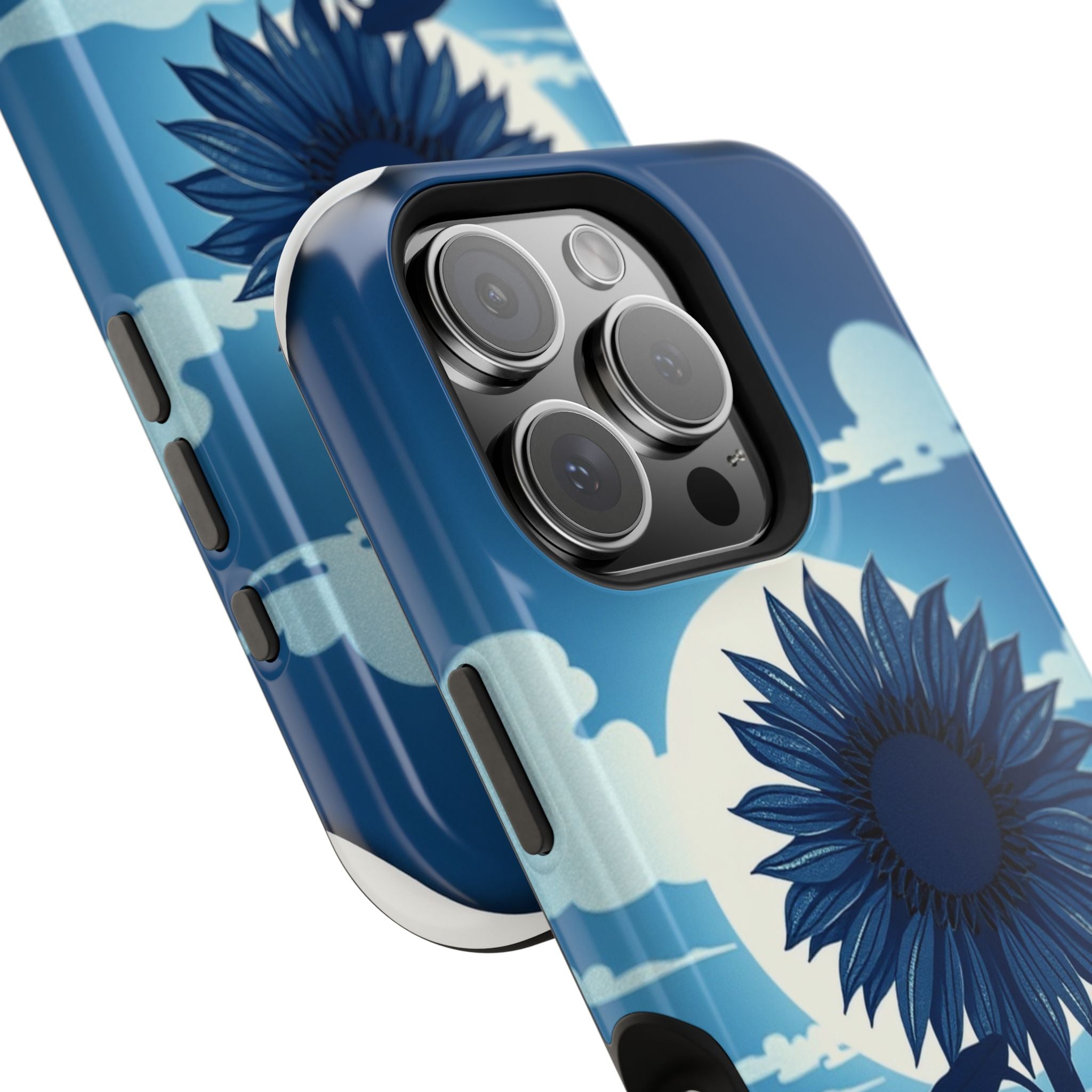 iPhone Sunflower Prairie Paper Cut Art Slim Everyday Designer Case · iPhone Case