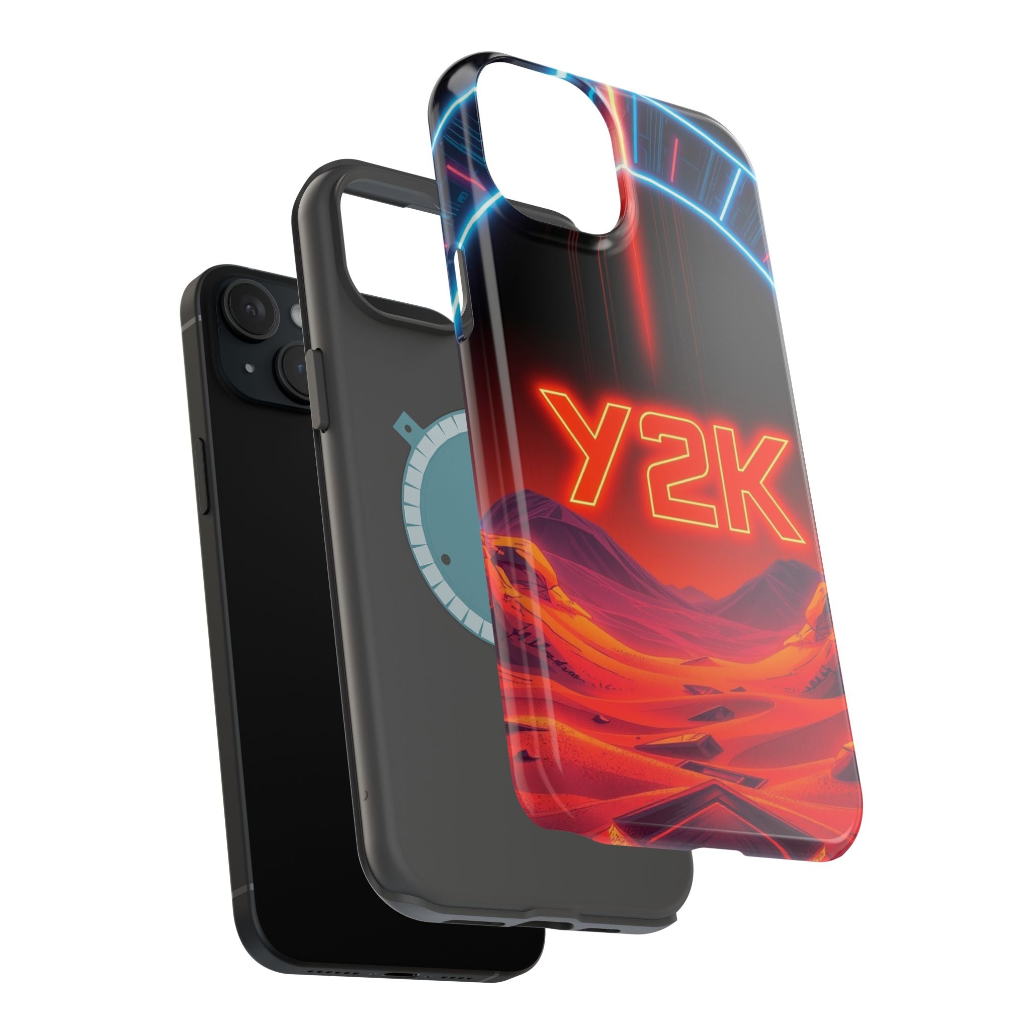 iPhone Y2K Holographic Enchanted Art Slim Everyday Designer Case · iPhone Case